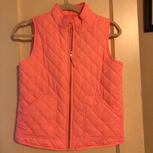 Girls Crewcuts quilted vest - size 10 NWT
